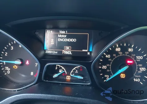 2015 Ford Focus Se из США, поврежденный, VIN 1FADP3F23FL263491